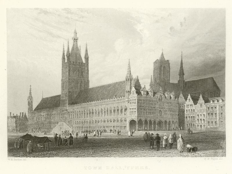 Rådhuset, Ypres av Alphonse Marie de Neuville