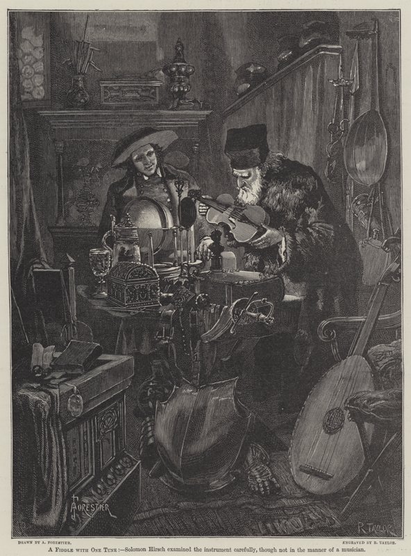 A Fiddle with One Tune, av R E Francillon av Amedee Forestier