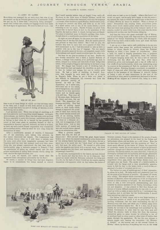 En reise gjennom Jemen, Arabia av Amedee Forestier