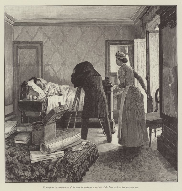 Blind Love, av Wilkie Collins av Amedee Forestier