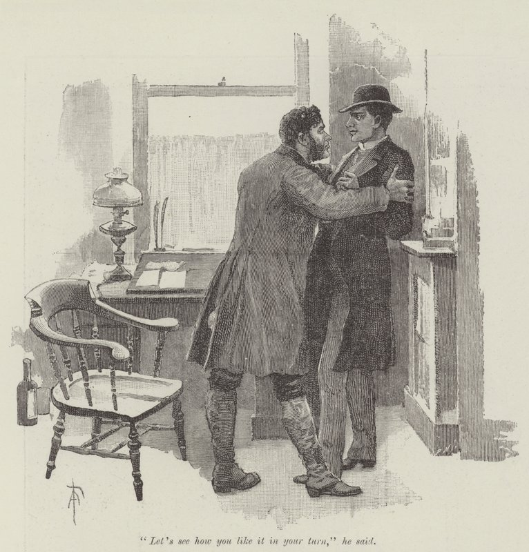 Blind Love, av Wilkie Collins av Amedee Forestier