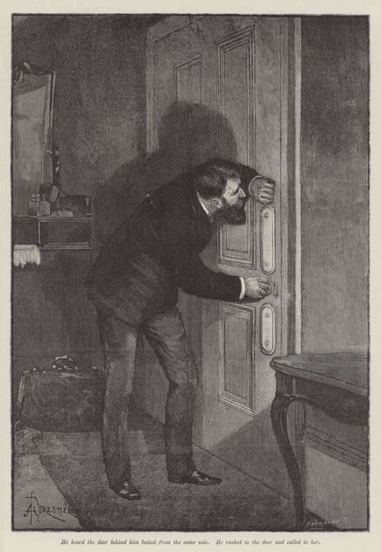 Blind Love, av Wilkie Collins av Amedee Forestier