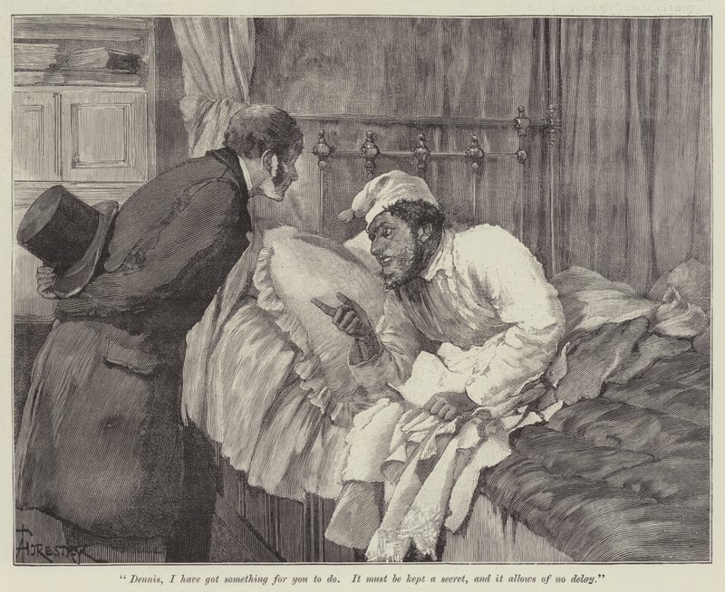 Blind Love, av Wilkie Collins av Amedee Forestier