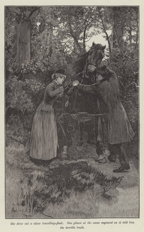 Blind Love, av Wilkie Collins av Amedee Forestier