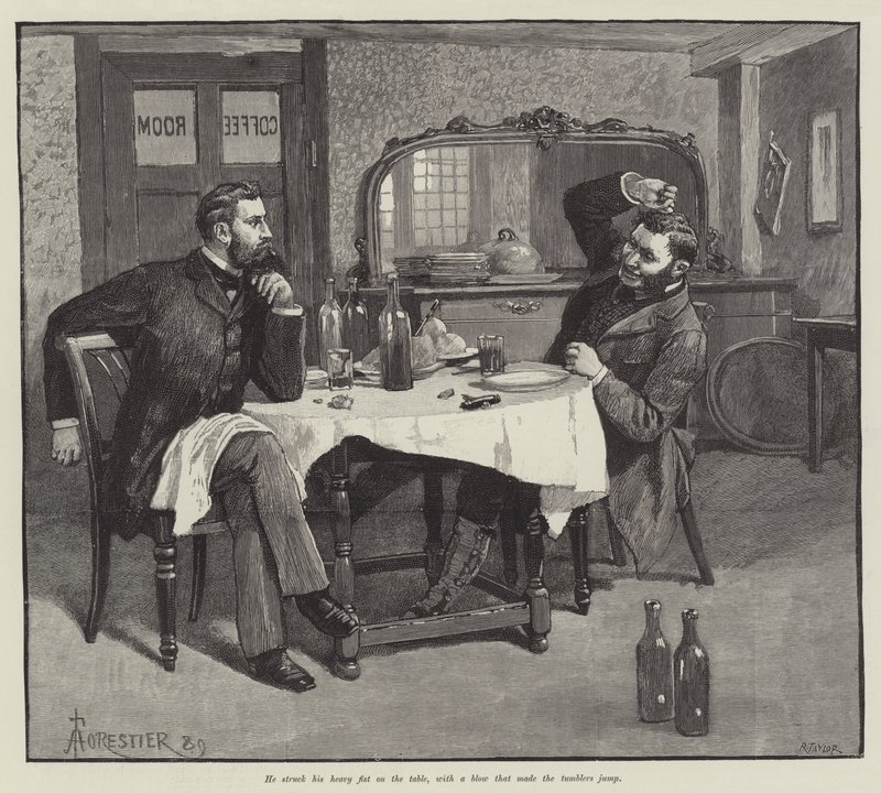 Blind Love, av Wilkie Collins av Amedee Forestier