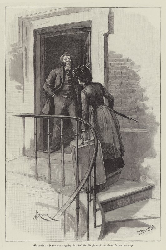 Blind Love, av Wilkie Collins av Amedee Forestier