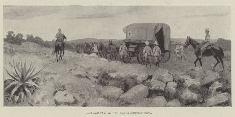 The Five Years' Tryst, av Walter Besant av Amedee Forestier