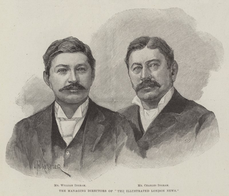 Administrerende direktør for The Illustrated London News av Amedee Forestier