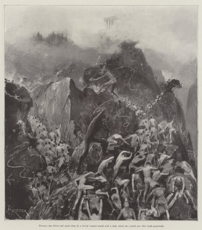 Den korte veien, av Walter Besant av Amedee Forestier