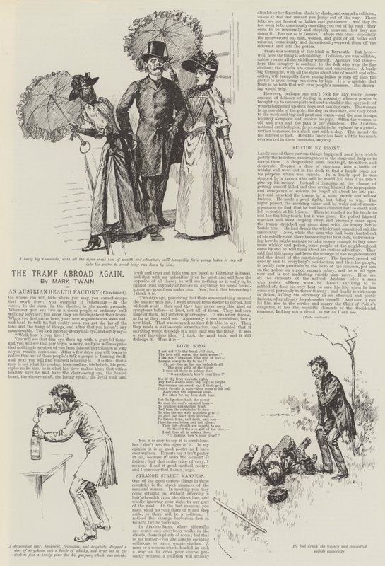 The Tramp Abroad Again, av Mark Twain av Amedee Forestier