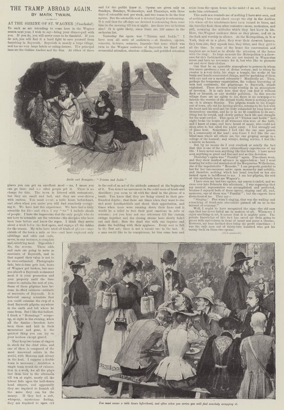 The Tramp Abroad Again, av Mark Twain av Amedee Forestier