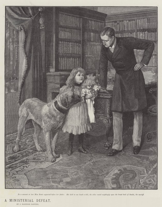Et ministernederlag, av J Harwood Panting av Amedee Forestier