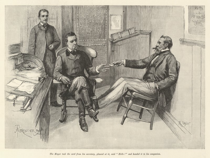 A Ward of the Golden Gate, av Bret Harte av Amedee Forestier