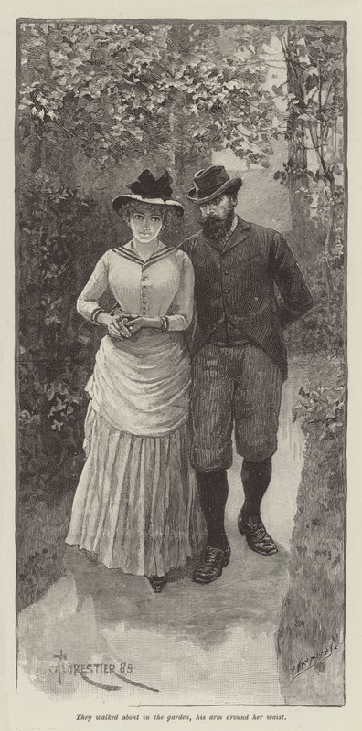 Blind Love, av Wilkie Collins av Amedee Forestier