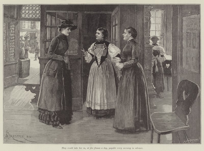 Blind Love, av Wilkie Collins av Amedee Forestier