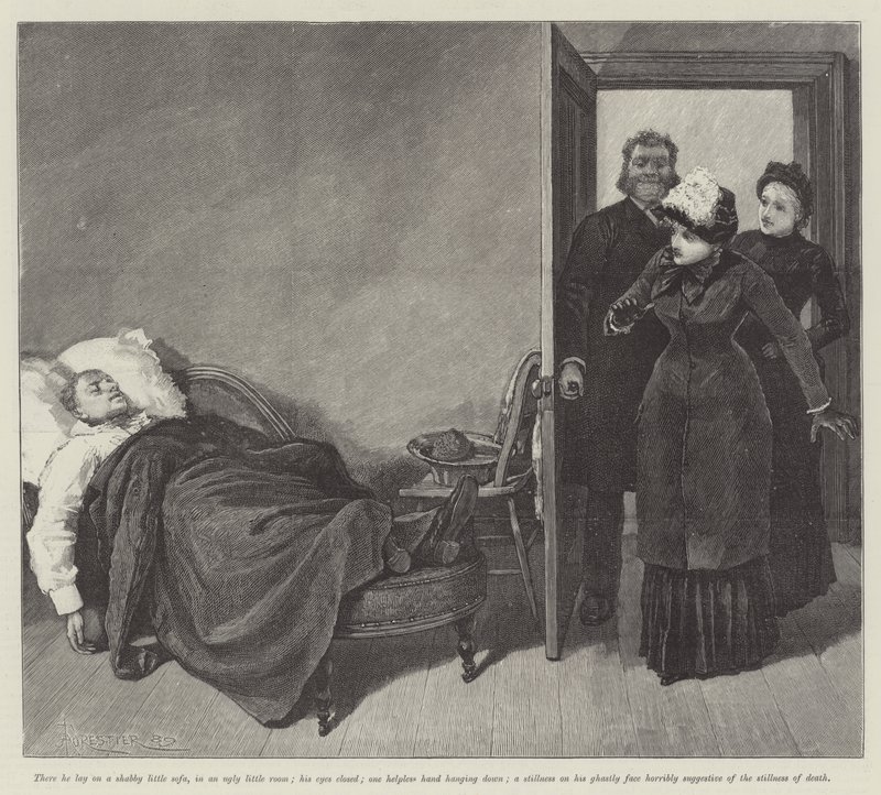 Blind Love, av Wilkie Collins av Amedee Forestier