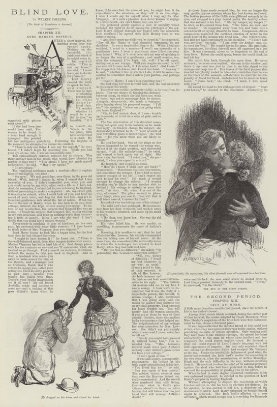 Blind Love, av Wilkie Collins av Amedee Forestier