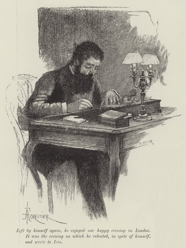 Blind Love, av Wilkie Collins av Amedee Forestier