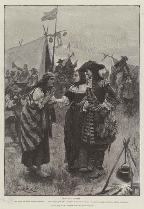 For Faith and Freedom, av Walter Besant av Amedee Forestier