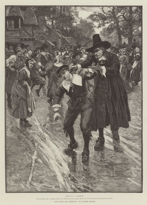 For Faith and Freedom, av Walter Besant av Amedee Forestier