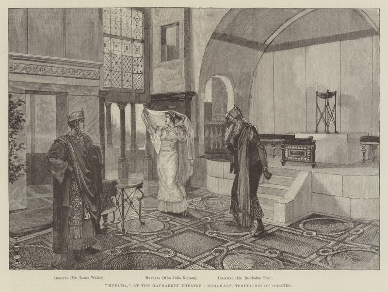 Hypatia, på Haymarket Theatre, Issachar