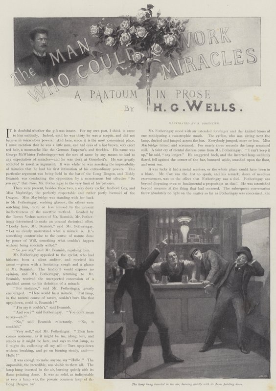 Mannen som kunne utrette mirakler, av H G Wells av Amedee Forestier
