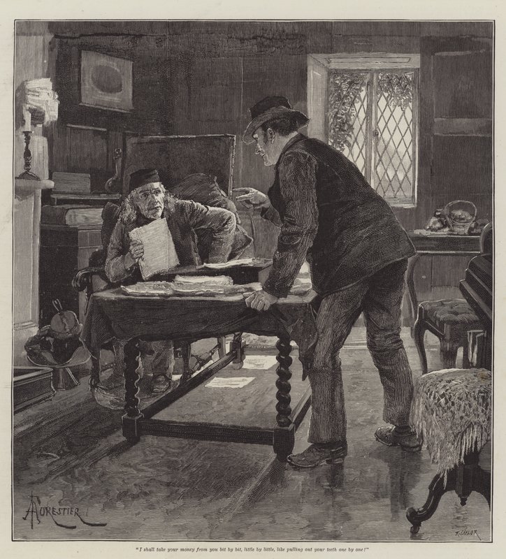 To Call Her Mine, av Walter Besant av Amedee Forestier