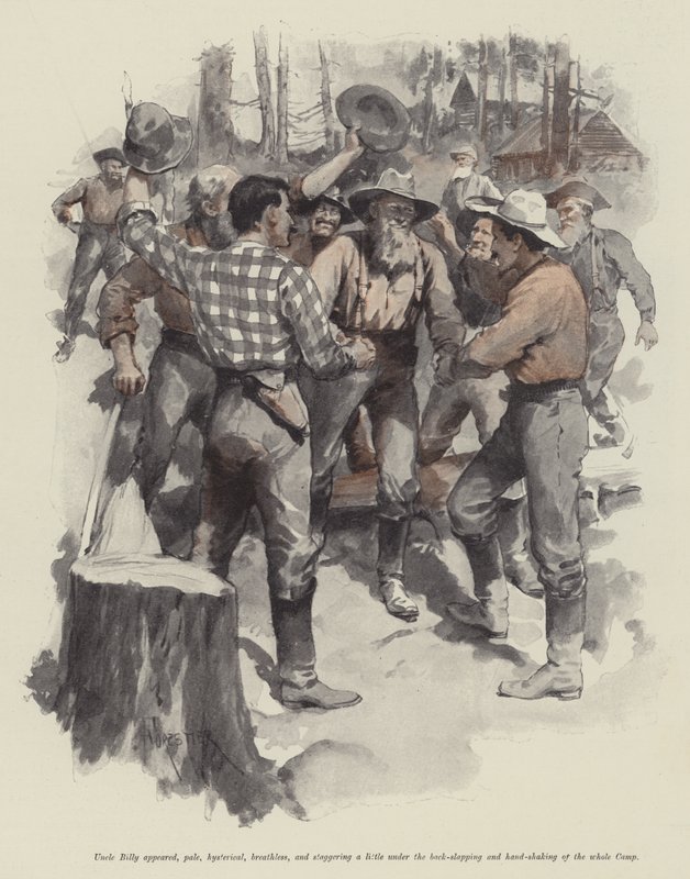 Onkel Jim og onkel Billy, av Bret Harte av Amedee Forestier