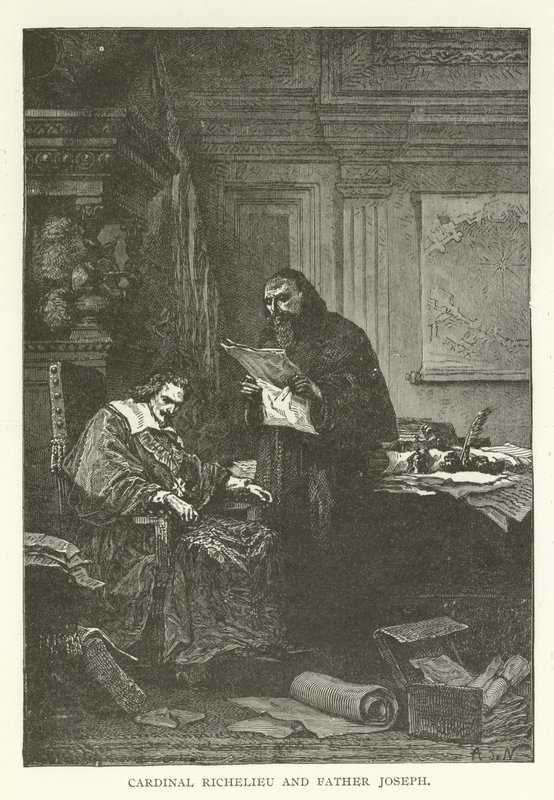 Kardinal Richelieu og far Joseph av American School