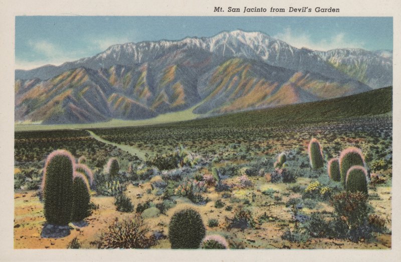 California: Mount San Jacinto fra Devil