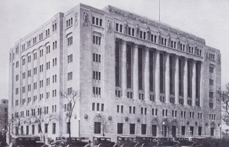 Chicago: Cook County Criminal Courthouse (s/hv-bilde) av American Photographer (after)