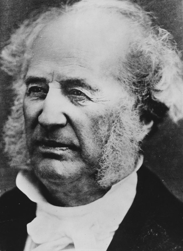 Cornelius Vanderbilt, portrett (s/hvitt bilde) av American Photographer (after)