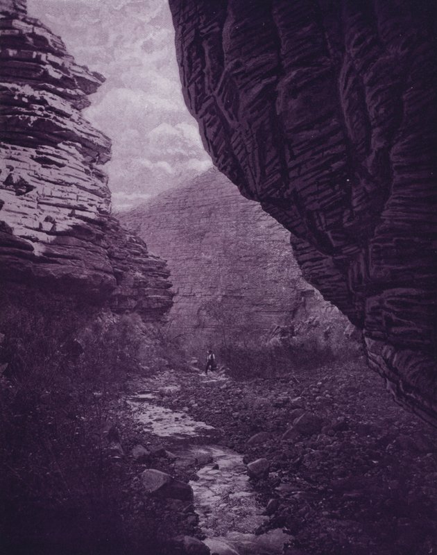 Grand canyon of the Colorado, nær Temple of Set (s/h-bilde) av American Photographer (after)