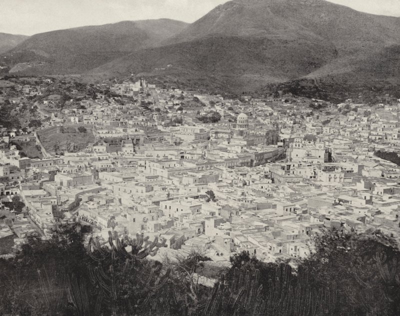 Guanajuato, Mexico (s/hvitt bilde) av American Photographer (after)