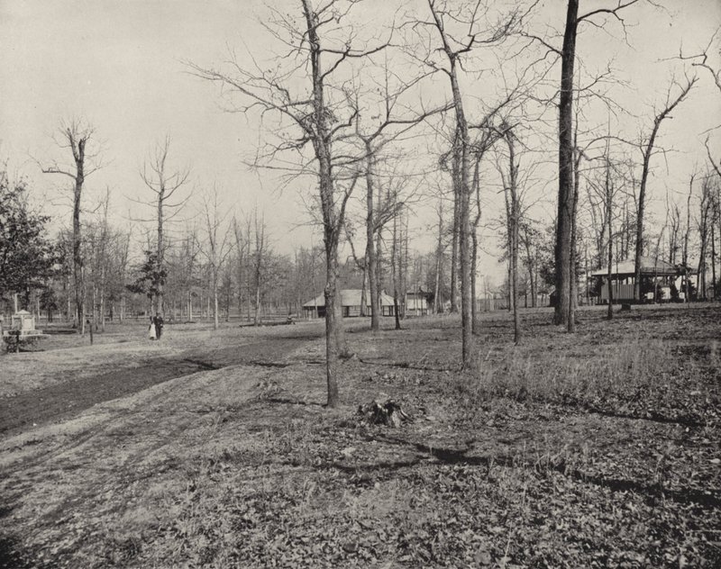 Guilford Court House, North Carolina (s/hvitt bilde) av American Photographer (after)