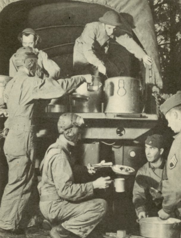 Illustrasjon for The Armoured Forces of the United States Army (s/hv-bilde) av American Photographer (after)