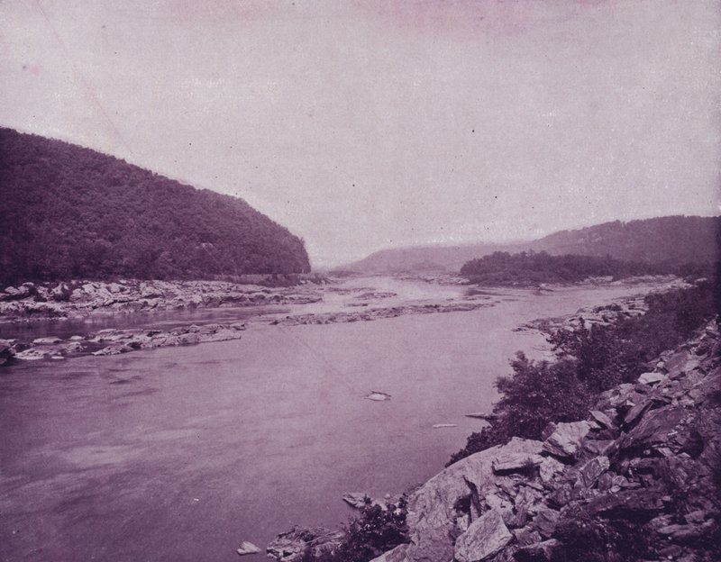 Lille halsen av Susquehanna River, Pennsylvania (s/hv-bilde) av American Photographer (after)