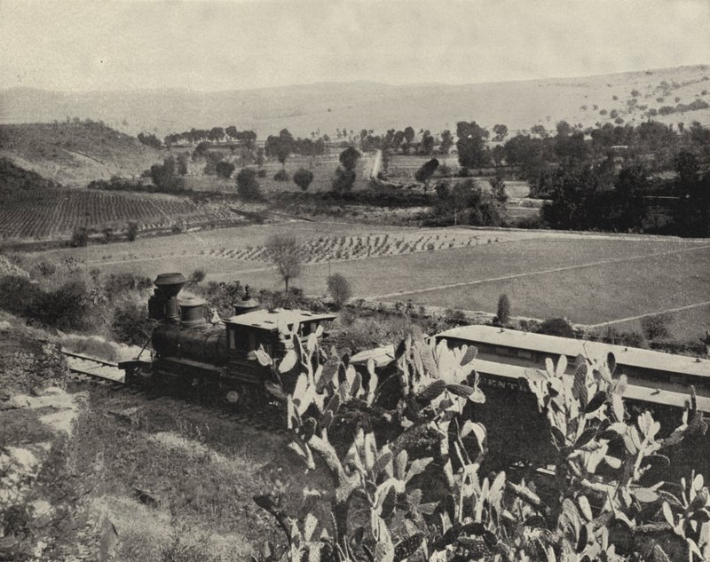 Nær Tula, Mexico (s/hvitt bilde) av American Photographer (after)