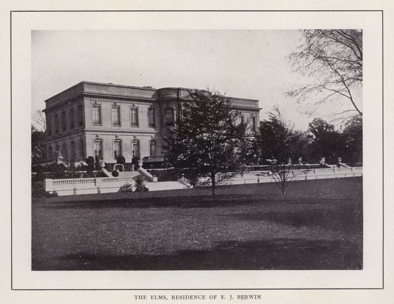 Newport, Rhode Island: The Elms, Residence of E J Berwin (s/hv-bilde) av American Photographer (after)