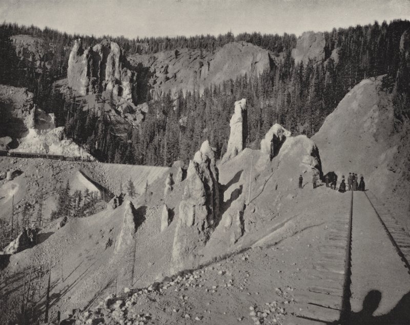 Phantom Curve, Colorado (s/hvitt bilde) av American Photographer (after)
