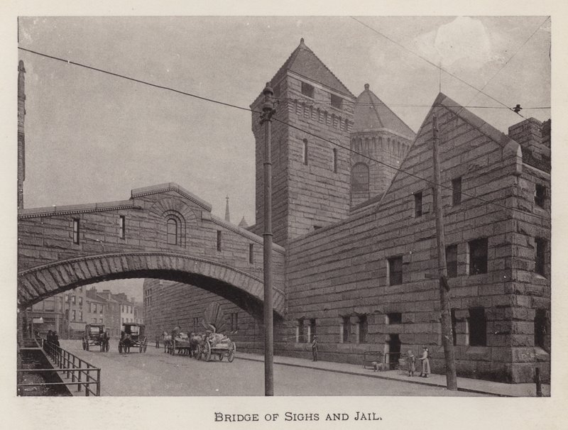 Pittsburgh: Bridge of Sighs and Jail (s/hv-bilde) av American Photographer (after)