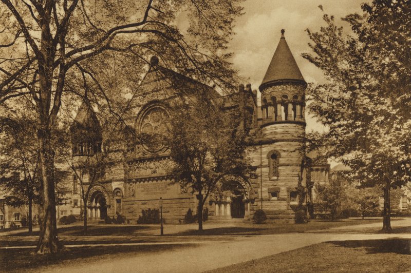 Princeton University: Alexander Hall (s/hv-bilde) av American Photographer (after)