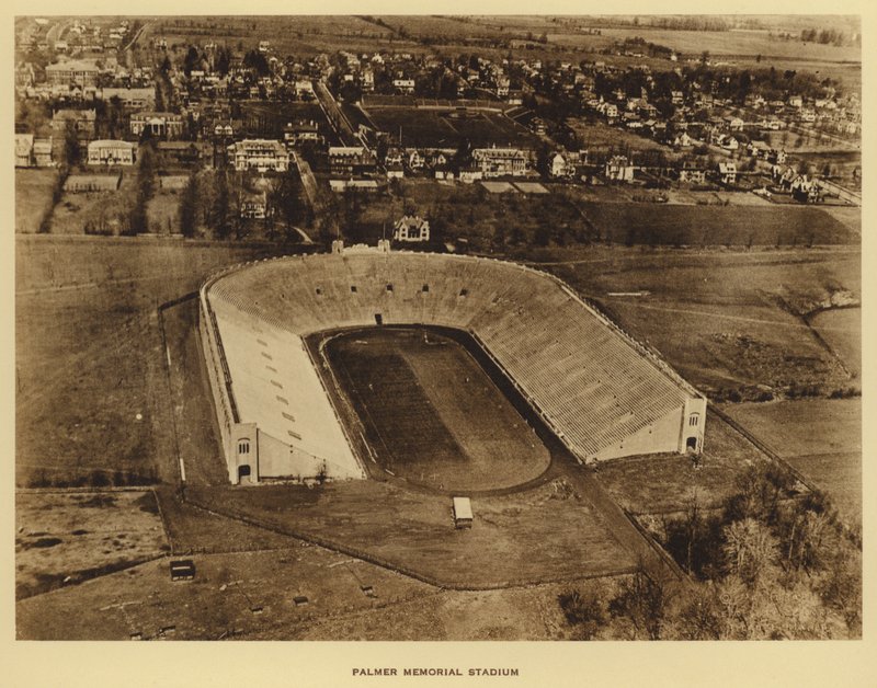 Princeton University: Palmer Memorial Stadium (s/hv-bilde) av American Photographer (after)