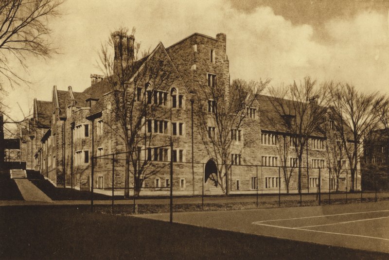 Princeton University: Walker Dormitory (s/hvitt bilde) av American Photographer (after)