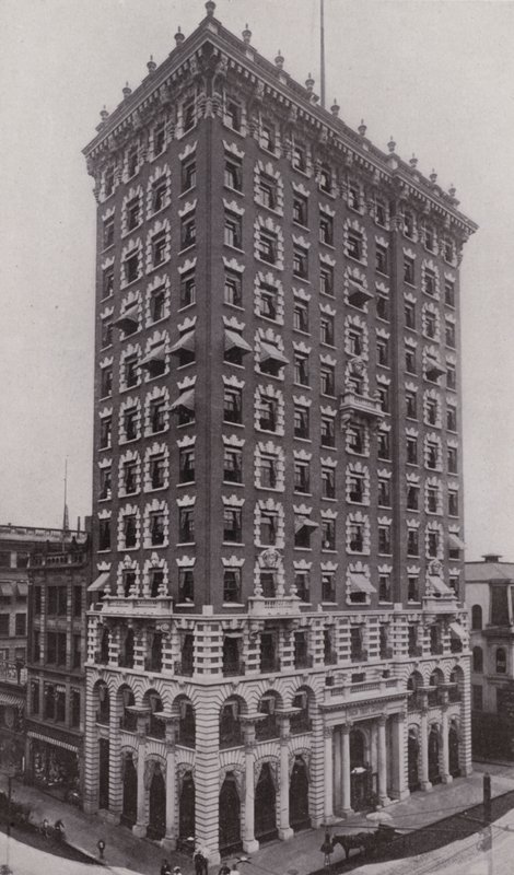 Providence, Rhode Island: The Union Trust Building (s/hvitt bilde) av American Photographer (after)