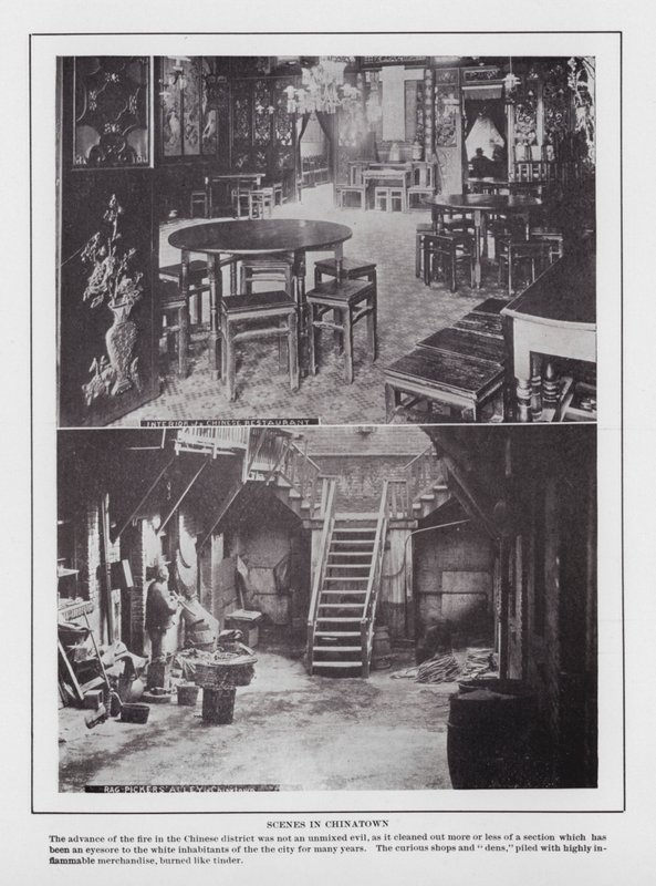 San Francisco: Scener i Chinatown (s/hvitt bilde) av American Photographer (after)