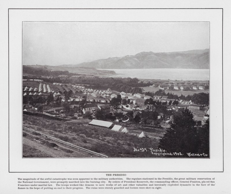 San Francisco: The Presidio (s/hvitt bilde) av American Photographer (after)