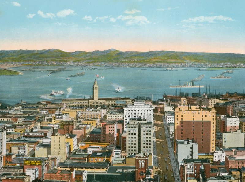 San Francisco Wholesale District (bilde) av American Photographer (after)