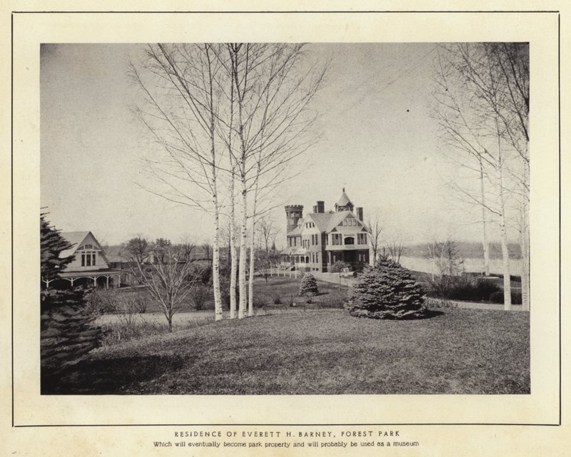 Springfield, Massachusetts: Residence of Everett H Barney, Forest Park (s/hv-bilde) av American Photographer (after)