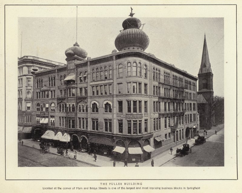 Springfield, Massachusetts: The Fuller Building (s/hvitt-bilde) av American Photographer (after)